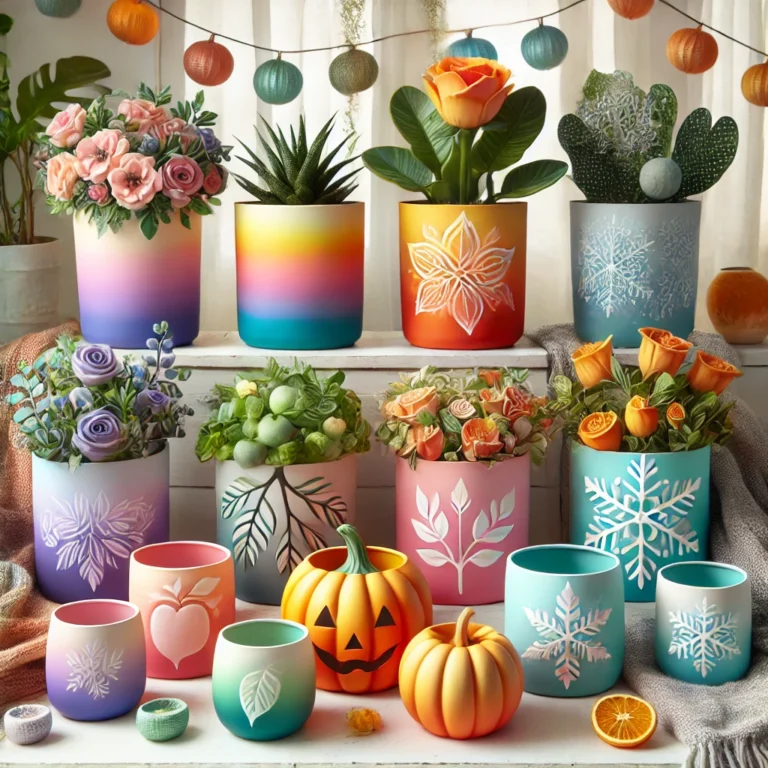 12 Creative DIY Painting Pots for Every Season