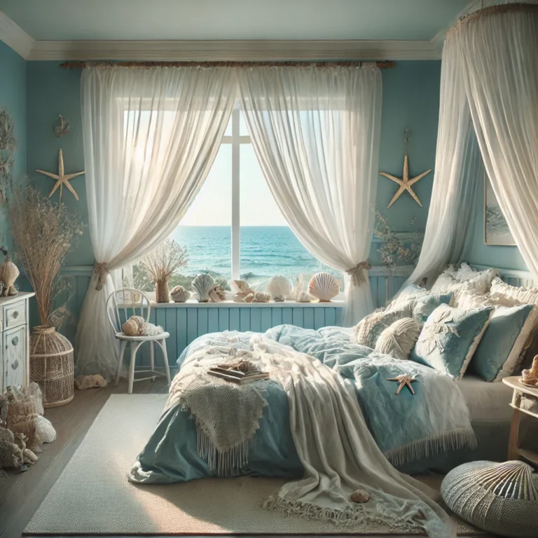 18 Dreamy Ocean Themed Bedroom Makeovers That Will Transport You to the Beach!