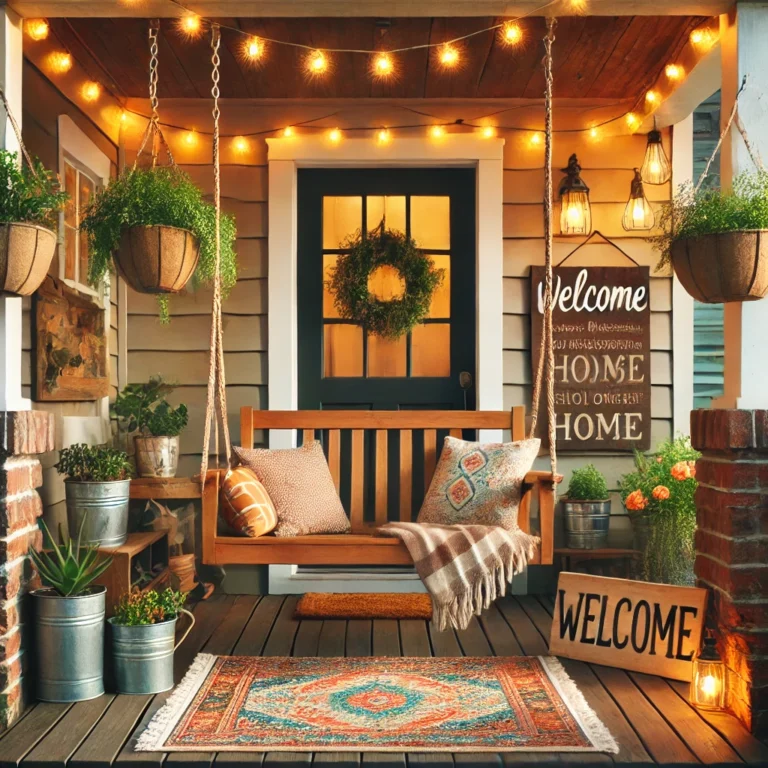 12 DIY Front Porch Ideas That Are Easy on Your Wallet!