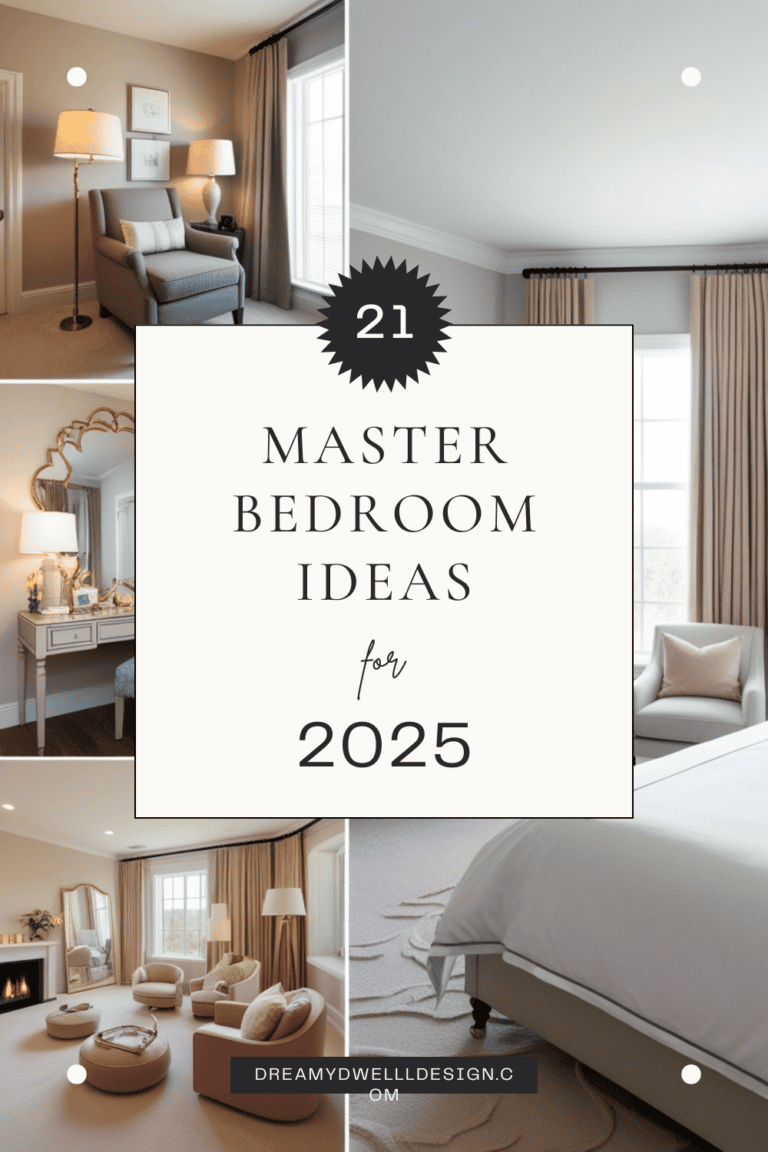 21 Master Bedroom Ideas: Transform Your Sleep Space Into a Sanctuary