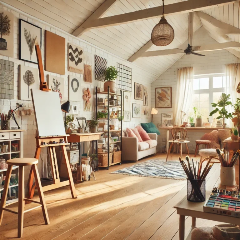 10 Home Art Space Ideas That Will Make You Want to Create Every Day!
