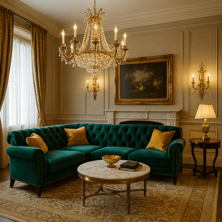 10 Luxurious Living Room Ideas That Will Make You Feel Like Royalty!